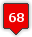 selected marker 68